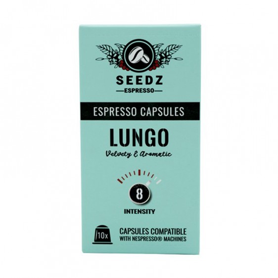 Espresso Seedz Lungo Συμβατές Κάψουλες Nespresso - 10τεμ
